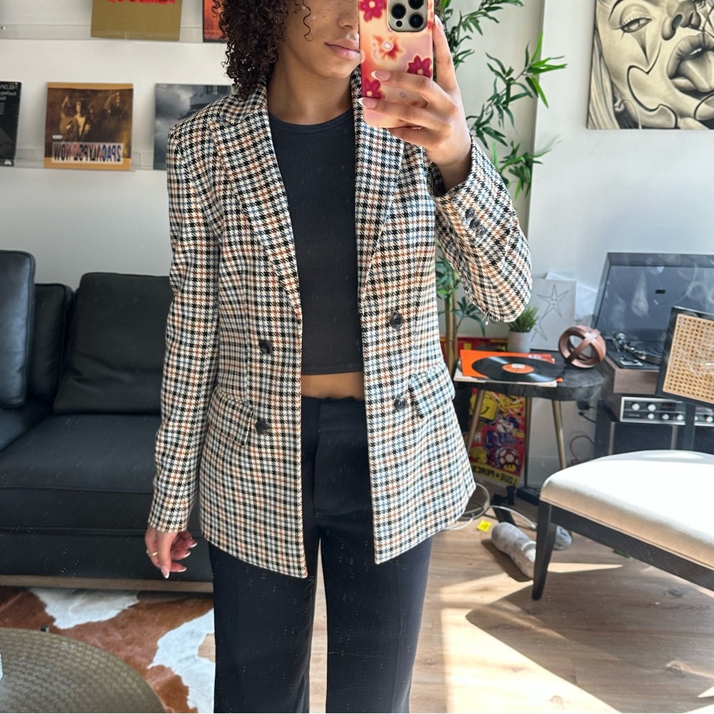 RW&CO Blazer Classic Checkered Design